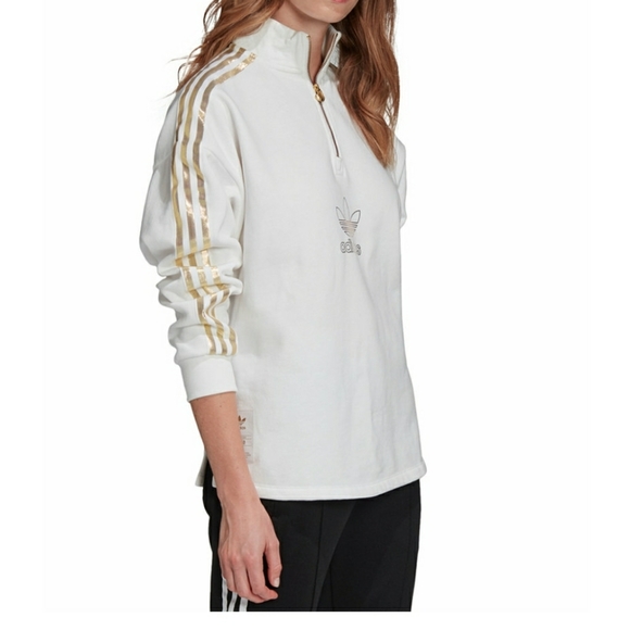 Adidas Med Qtr Zip Fleece - Medium - Picture 3 of 8